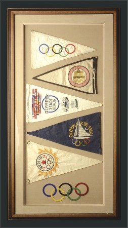 Stamp of Olympics Miscellaneous: 1936 Sailing Pennants, attractive g