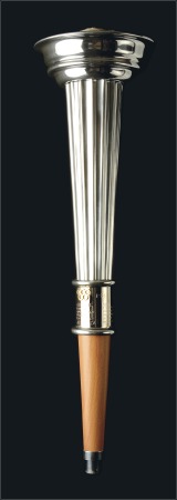 Stamp of Olympics » 1996 Atlanta 1996 Official Centennial Torch, 55cm, silvered alu