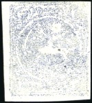 Stamp of Unknown 1878 4 Krans blue, Type ACD, unused horizontal she