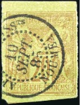 Stamp of Colonies françaises 1885-97: Sélection d'oblitérations : Grand Bassam 