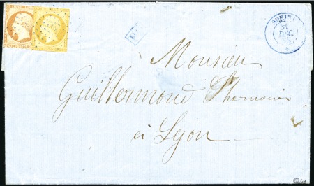 Stamp of Auction catalogues SPHINX: Càd en bleu du 31 DEC 58 sur lettre de Con