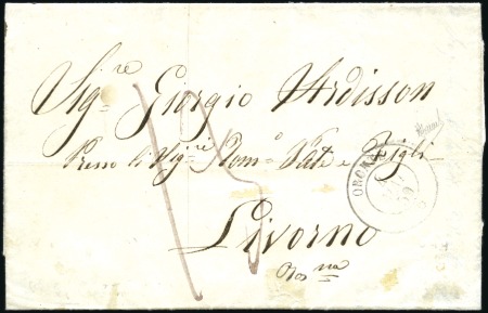 Stamp of Auction catalogues ORONTE: Càd du 4 MAI 59 sur lettre de Constantinop