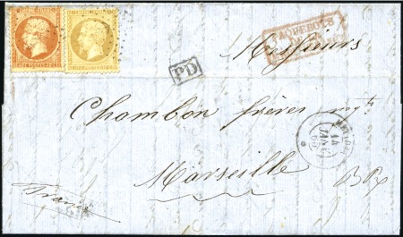 Stamp of Auction catalogues METIDJA: Càd du 14 JANV 65 sur lettre de Samsoun p