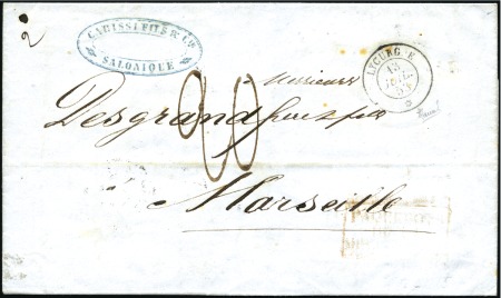 Stamp of Auction catalogues LYCURGE & ALEXANDRE: Càd du 13 JUILLET 53 pour le 