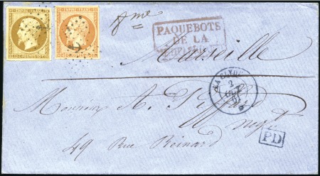Stamp of Auction catalogues CLYDE (LA): Càd du 2 OCT 61 sur lettre de Constant