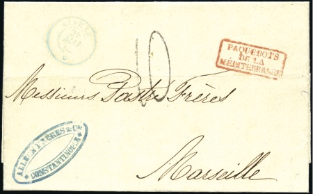 Stamp of Auction catalogues ALPHEE: Càd du 21 MAI 62 sur lettre de Constantino