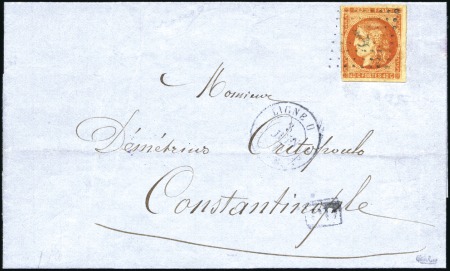 Stamp of Auction catalogues LIGNE U PAQ. FR. N°2: Lettre de Marseille pour Con