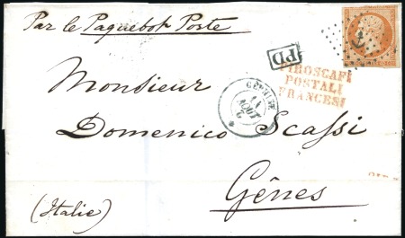 Stamp of Auction catalogues CEPHISE: Càd en BLEU du 11 AOUT 62 sur lettre de M