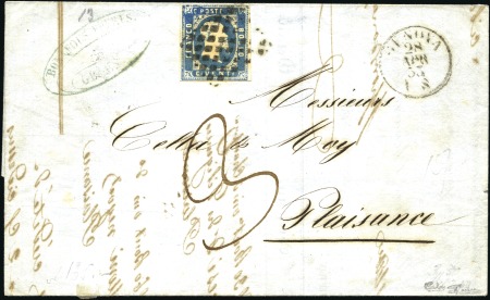 Stamp of Auction catalogues EUPHRATE & CAPITOLE: Càd en BLEU du 8 DEC 59 pour 