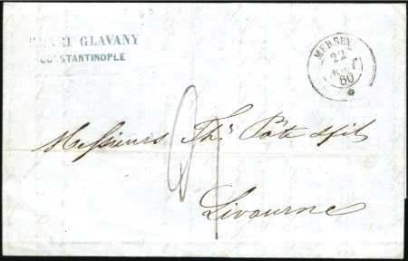 Stamp of Auction catalogues MERSEY & CARMEL: Càd du 22 AOUT 60 pour le premier