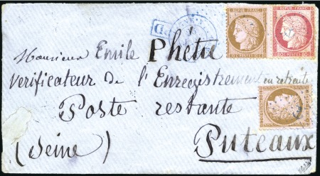 Stamp of Auction catalogues LIGNE N PAQ. FR. N°6: Enveloppe de Hong-Kong pour 