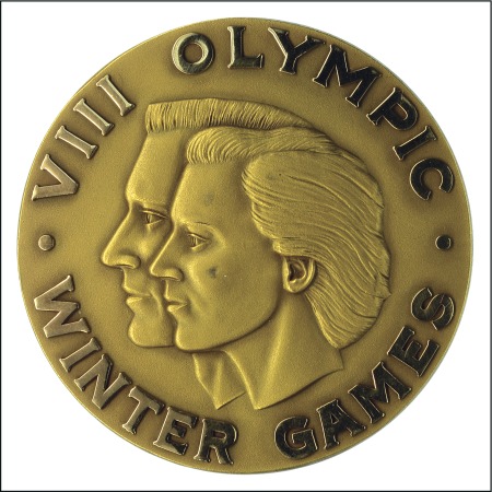 Stamp of Olympics » 1960 Squaw Valley Anne Heggtveit : Winter Olympic Games Medals A