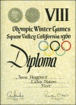 Stamp of Olympics » 1960 Squaw Valley Anne Heggtveit : Winter Olympic Games Medals A
