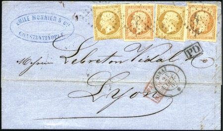 Stamp of Auction catalogues COLLECTION: 1771-1900, Exceptionnel ensemble de pl