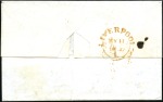 Stamp of Great Britain » 1840 1d Black and 1d Red plates 1a to 11 1840 (May 11) Wrapper from Liverpool to Halifax wi