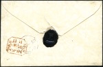 Stamp of Great Britain » 1840 1d Black and 1d Red plates 1a to 11 1840 (May 19) Wrapper sent within London with 1d b