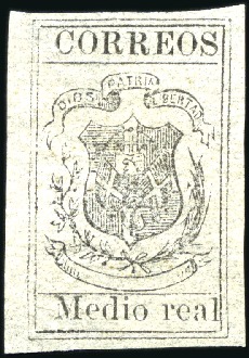 Stamp of Dominican Republic 1866-73 Attractive selection of fifteen different 