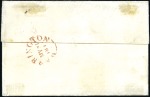 Stamp of Great Britain » 1840 1d Black and 1d Red plates 1a to 11 1840 (May 31) Wrapper from Warrington to Preston w
