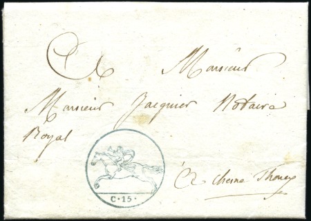 Stamp of Auction catalogues Rarissime Cavallini utilisé dans le Duché de SAVOIE