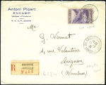 Stamp of Colonies françaises » Andorre (Poste française) 1926-88, Magnifique collection sur les lettres d'A