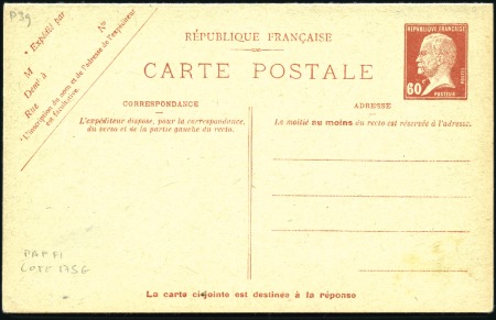 Stamp of France » Collections 1880-1960, Environ 120 entiers postaux neufs et ob