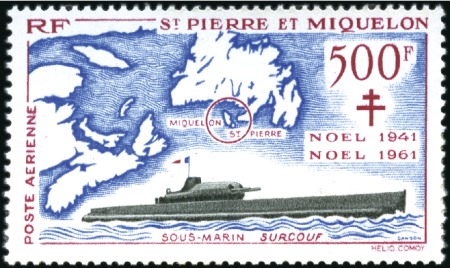 Stamp of Colonies françaises » Colonies Francaise Collections et Lots 1950-75, TAAF, Nlle-Calédonie, SPM, Polynésie, Wal