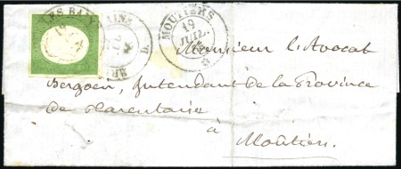 Stamp of Auction catalogues BRIDES LES BAINS 5c vert 3ème émission en rare usa