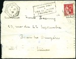 Stamp of Colonies françaises » Tahiti 1887-1949, Collection de +60 lettres sur grandes p