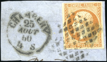 Stamp of Auction catalogues 1860 Cachets sardes sur timbres de France, Collect