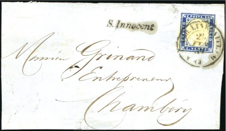 Stamp of Auction catalogues AMBULANTS Collection de 6 lettres, un devant et un