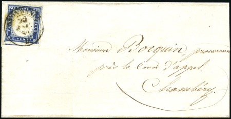 Stamp of Auction catalogues ABONDANCE càd bien frappé Abondance 23 nov 59 sur 