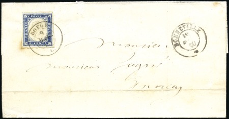 Stamp of Auction catalogues BOEGE 20c bleu obl. càd Boege 9 mar 60 sur lettre 