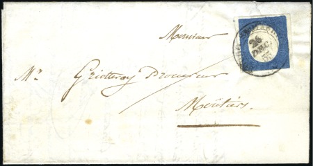 Stamp of Auction catalogues BOURG ST MAURICE 20c 3è ém. obl. càd 26 dec 55 sur