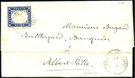 Stamp of Auction catalogues BRIDES LES BAINS Rare càd 18 juil 59 sur 20c bien 