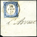 Stamp of Auction catalogues CRUSEILLES Les 5 timbres de la 4è ém., tous obl. c