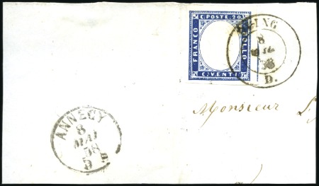 Stamp of Auction catalogues DUING Belle frappe du càd Duing 8 mai 58 sur 20c g