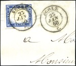 Stamp of Auction catalogues 1851-59, Collection de cachets sardes sur timbres 