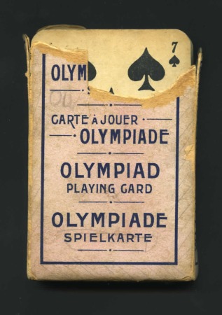 Stamp of Olympics Playing cards Olympiade 1928, 32 cards (complete) 