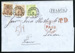 Stamp of Sweden 1855-66, Small selection of classics comprising th
