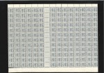 Stamp of Palestine and Holy Land » E.E.F & British Administration PALESTINETrial Overprint in Part-Sheets from t