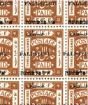 Stamp of Palestine and Holy Land » E.E.F & British Administration PALESTINETrial Overprint in Part-Sheets from t