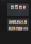 Stamp of Germany » German Colonies » Togo » Togo French Occupation 1914-15 Used selection incl. 05 on 3pf types I, II