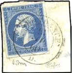 Stamp of Italian States » Sardinia 1857-60, Selection of 4 stamps used in SAVOY : Cha