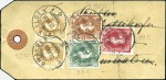 Stamp of Switzerland / Schweiz » Stehende Helvetia 1907 3Fr hellbraun, weisses Papier