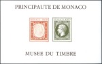 Stamp of Colonies françaises » Monaco 1992 Musée du Timbre, bloc-feuillet sans cachet à 