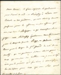Stamp of France 1815 Lettre de Napoléon "Mon cousin, il faut organ