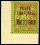 Stamp of Colonies françaises » Madagascar (Poste française) 1895 POSTE FRANCAISE, série complète de 10 valeurs