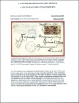 Stamp of Russia » Russia Imperial Pre-Stamp Postal History 1899-1900 EMPIRE: The Imperial Postmarks of the Tr