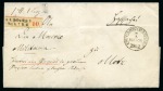 Stamp of France » Guerre de 1870-1871 1870-71 FELDPOST prussienne : 3 lettres en franchi