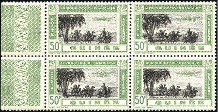 Stamp of Colonies françaises » Guinée 1892-1942, Petit lot de variétés de Guinée dont Yv